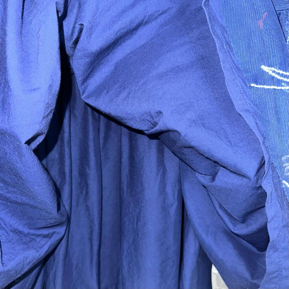 Stella McCartney Kids Girls Navy Blue Embroidered Skates Tulle Dress Size 12 - Picture 6 of 13